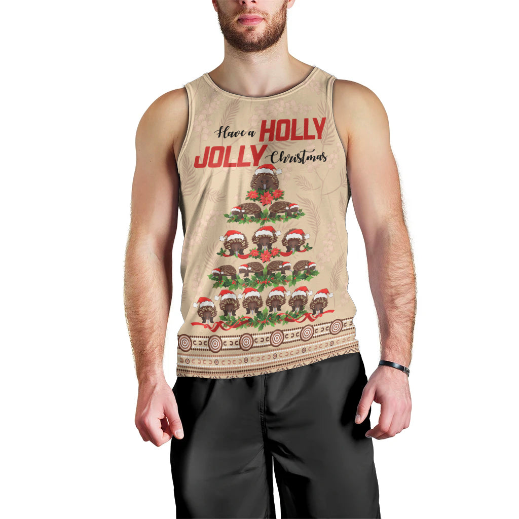 holiday-lighting-santa-echidna-christmas-tree-men-tank-top