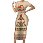 holiday-lighting-santa-echidna-christmas-tree-short-sleeve-bodycon-dress