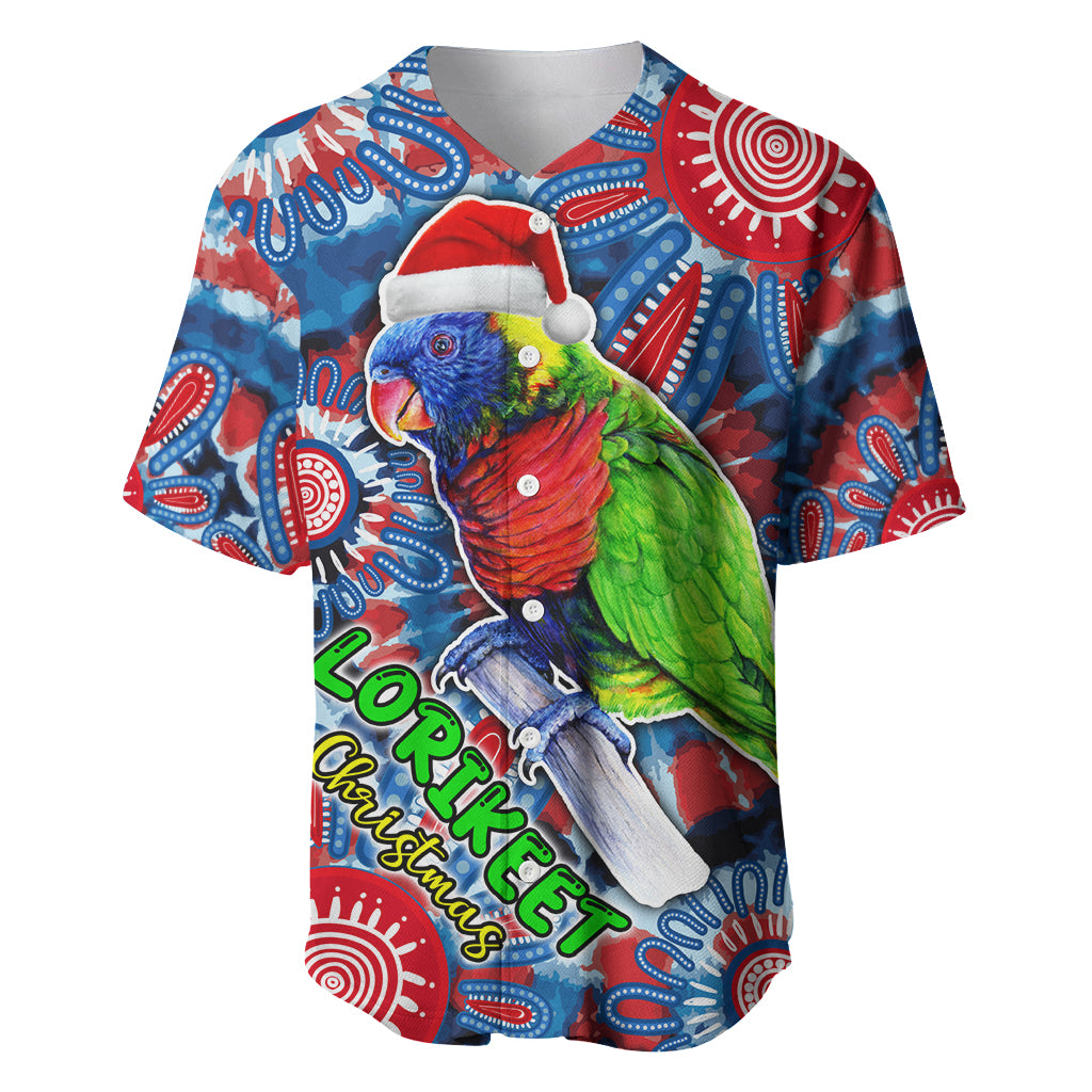 australia-lorikeet-aboriginal-rainbow-tie-dye-merry-christmas-baseball-jersey