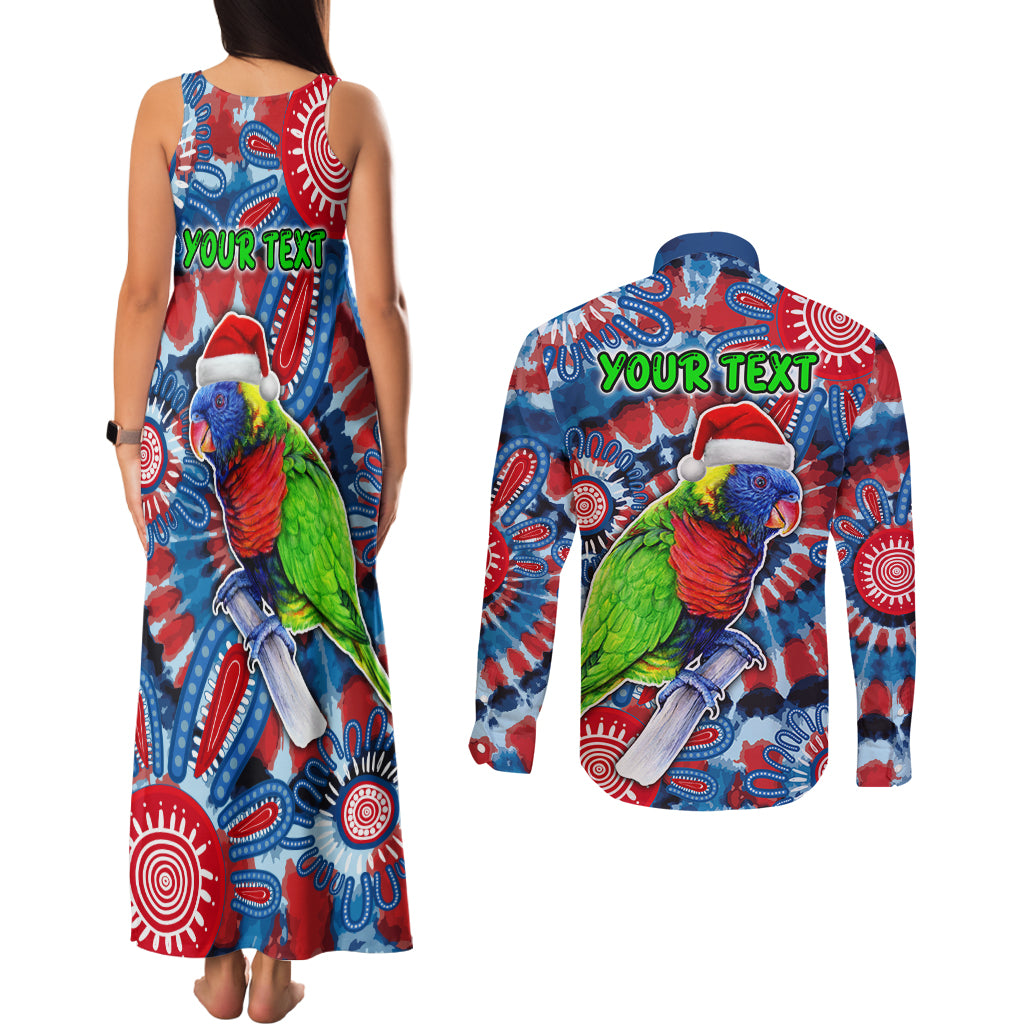 australia-lorikeet-aboriginal-rainbow-tie-dye-merry-christmas-couples-matching-tank-maxi-dress-and-long-sleeve-button-shirt