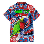 australia-lorikeet-aboriginal-rainbow-tie-dye-merry-christmas-family-matching-off-shoulder-short-dress-and-hawaiian-shirt