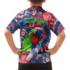 australia-lorikeet-aboriginal-rainbow-tie-dye-merry-christmas-kid-hawaiian-shirt