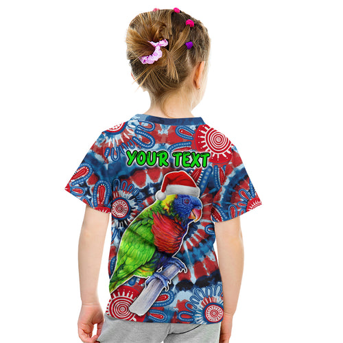 australia-lorikeet-aboriginal-rainbow-tie-dye-merry-christmas-kid-t-shirt