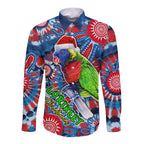 australia-lorikeet-aboriginal-rainbow-tie-dye-merry-christmas-long-sleeve-button-shirt