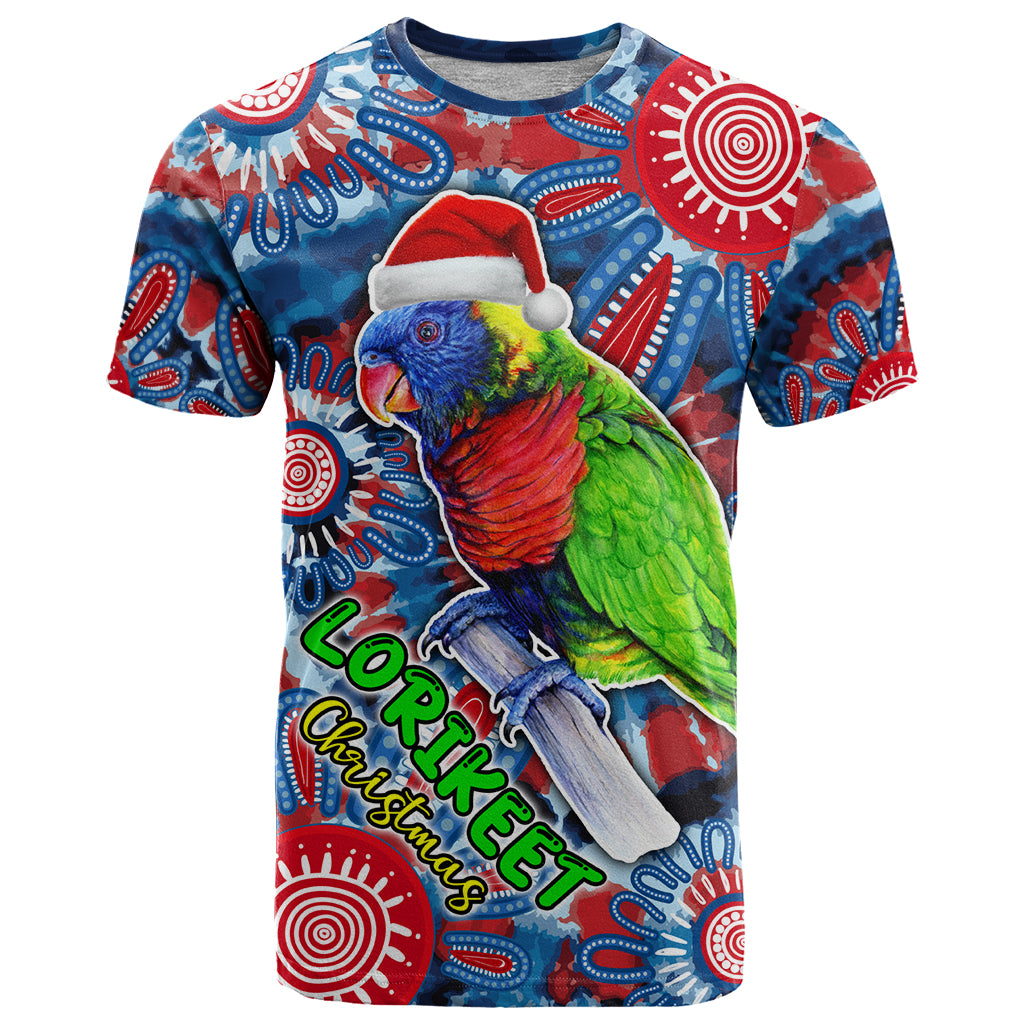 australia-lorikeet-aboriginal-rainbow-tie-dye-merry-christmas-t-shirt