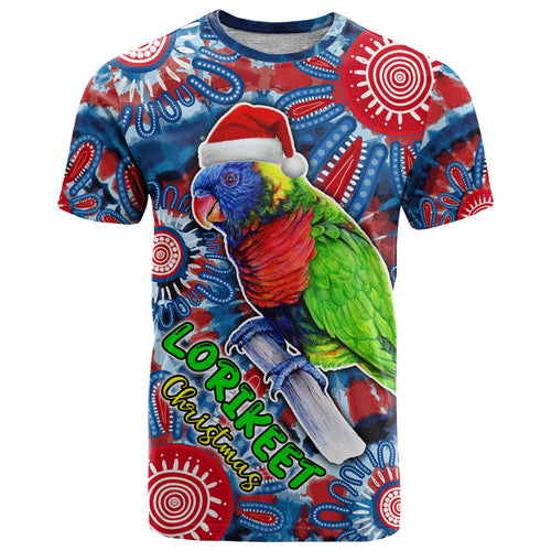 australia-lorikeet-aboriginal-rainbow-tie-dye-merry-christmas-t-shirt