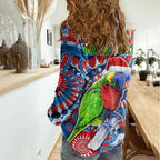 australia-lorikeet-aboriginal-rainbow-tie-dye-merry-christmas-women-casual-shirt