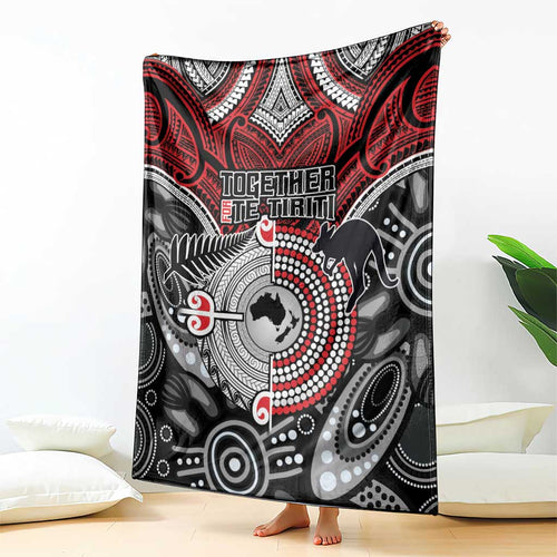 Aotearoa and Australia Blanket New Zealand Honour The Treaty Ake!Ake!Ake!