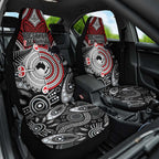 Aotearoa and Australia Car Seat Cover New Zealand Honour The Treaty Ake!Ake!Ake!