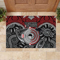 Aotearoa and Australia Rubber Doormat New Zealand Honour The Treaty Ake!Ake!Ake!