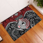 Aotearoa and Australia Rubber Doormat New Zealand Honour The Treaty Ake!Ake!Ake!