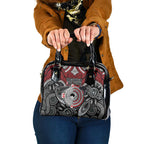Aotearoa and Australia Shoulder Handbag New Zealand Honour The Treaty Ake!Ake!Ake!