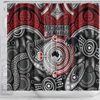 Aotearoa and Australia Shower Curtain New Zealand Honour The Treaty Ake!Ake!Ake!