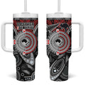 Aotearoa and Australia Tumbler With Handle New Zealand Honour The Treaty Ake!Ake!Ake!