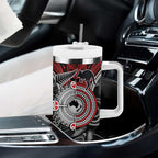 Aotearoa and Australia Tumbler With Handle New Zealand Honour The Treaty Ake!Ake!Ake!