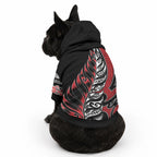 Koru Fern New Zealand Pet Hoodie Maori Tribal Pattern