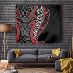 Koru Fern New Zealand Tapestry Maori Tribal Pattern