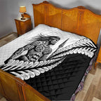 Koru Fern New Zealand Maori Tribal Warrior Quilt