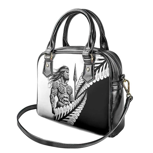 Koru Fern New Zealand Maori Tribal Warrior Shoulder Handbag