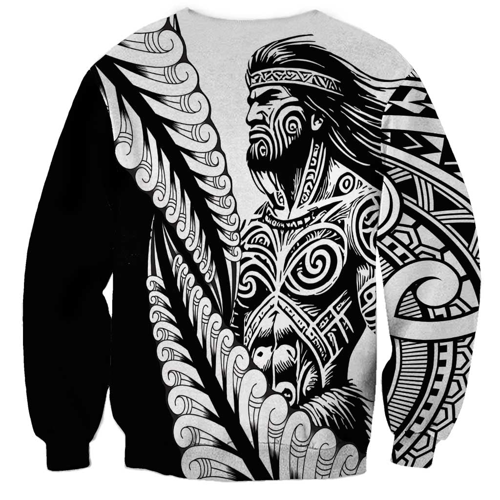 Koru Fern New Zealand Maori Tribal Warrior Sweatshirt