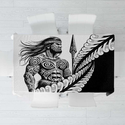 Koru Fern New Zealand Maori Tribal Warrior Tablecloth