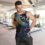 New Zealand Kea Bird Personalised Men Tank Top Maori Tribal Koru Art