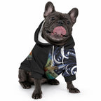 New Zealand Kea Bird Personalised Pet Hoodie Maori Tribal Koru Art