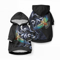 New Zealand Kea Bird Personalised Pet Hoodie Maori Tribal Koru Art