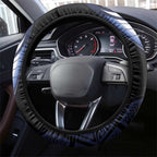 New Zealand Kea Bird Steering Wheel Cover Maori Tribal Koru Art