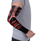 Toitu Te Tiriti Waitangi Arm Sleeves Black Wharenui House - Aussie Hoodie
