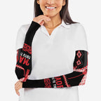 Toitu Te Tiriti Waitangi Arm Sleeves Black Wharenui House - Aussie Hoodie
