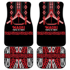 Toitu Te Tiriti Waitangi Car Mats Black Wharenui House - Aussie Hoodie