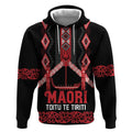 Toitu Te Tiriti Waitangi Hoodie Black Wharenui House - Aussie Hoodie