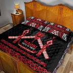 Toitu Te Tiriti Waitangi Quilt Bed Set Black Wharenui House - Aussie Hoodie
