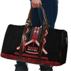 Toitu Te Tiriti Waitangi Travel Bag Black Wharenui House - Aussie Hoodie