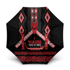 Toitu Te Tiriti Waitangi Umbrella Black Wharenui House - Aussie Hoodie