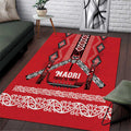 Toitu Te Tiriti Waitangi Area Rug Red Wharenui House - Aussie Hoodie