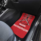 Toitu Te Tiriti Waitangi Car Mats Red Wharenui House - Aussie Hoodie