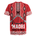 Toitu Te Tiriti Waitangi Rugby Jersey Red Wharenui House - Aussie Hoodie