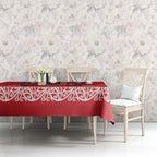 Toitu Te Tiriti Waitangi Tablecloth Red Wharenui House - Aussie Hoodie
