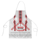 Toitu Te Tiriti Waitangi Apron White Wharenui House - Aussie Hoodie