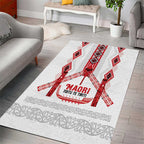 Toitu Te Tiriti Waitangi Area Rug White Wharenui House - Aussie Hoodie