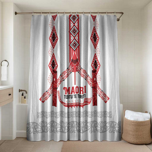 Toitu Te Tiriti Waitangi Bathroom Set White Wharenui House - Aussie Hoodie