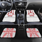 Toitu Te Tiriti Waitangi Car Mats White Wharenui House - Aussie Hoodie