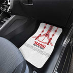 Toitu Te Tiriti Waitangi Car Mats White Wharenui House - Aussie Hoodie
