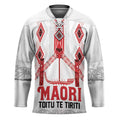 Toitu Te Tiriti Waitangi Hockey Jersey White Wharenui House - Aussie Hoodie