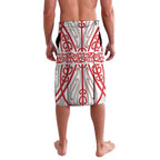 Toitu Te Tiriti Waitangi Lavalava White Wharenui House - Aussie Hoodie