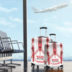 Toitu Te Tiriti Waitangi Luggage Cover White Wharenui House - Aussie Hoodie