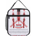 Toitu Te Tiriti Waitangi Lunch Bag White Wharenui House
