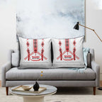 Toitu Te Tiriti Waitangi Pillow Cover White Wharenui House - Aussie Hoodie